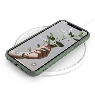 Woodcessories BioCase Antimicrobes Midnight Green pour iPhone 12 mini