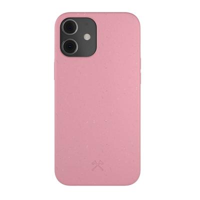 Woodcessories BioCase Antimicrobes Coral Pink pour iPhone 12 mini