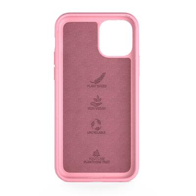 Woodcessories BioCase Antimicrobes Coral Pink pour iPhone 12 mini