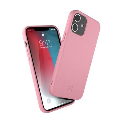 Woodcessories BioCase Antimicrobes Coral Pink pour iPhone 12 mini