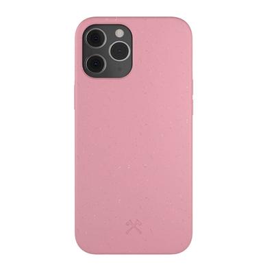 Woodcessories BioCase Antimikrobiell Coral Pink für iPhone 12/12 Pro