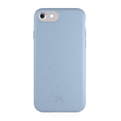 Woodcessories BioCase Antimicrobes Ocean Blue pour iPhone SE 2nd gen/8/7/6(s)