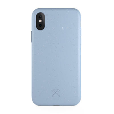 Woodcessories BioCase Antimicrobes Ocean Blue pour iPhone X/XS