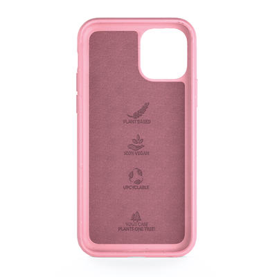 Woodcessories BioCase Antimicrobes Coral Pink pour iPhone 11