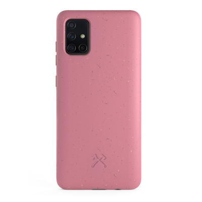 Woodcessories BioCase Antimicrobes Coral Pink pour Samsung A71