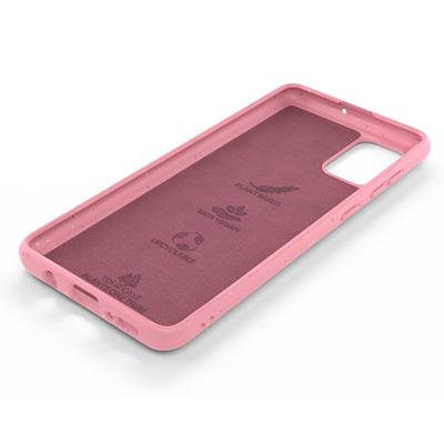 Woodcessories BioCase Antimicrobes Coral Pink pour Samsung A71