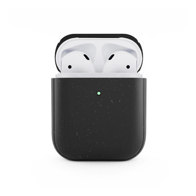 Woodcessories BioCase Antimicrobes Black pour Airpods 1 & 2