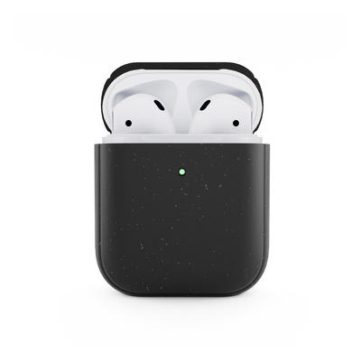 Woodcessories BioCase Antimicrobes Black pour Airpods 1 & 2