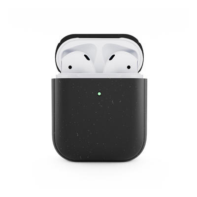 Woodcessories BioCase Antimikrobiell Black für Airpods 1 & 2