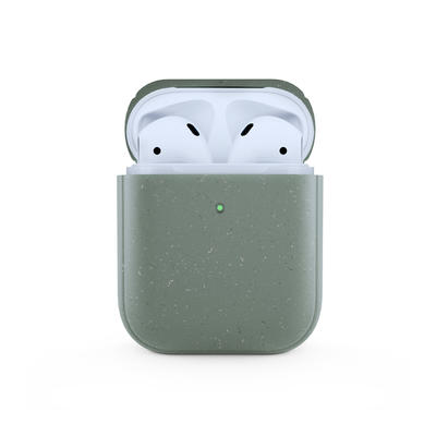 Woodcessories BioCase Antimicrobes Midnight Green pour Airpods 1 & 2