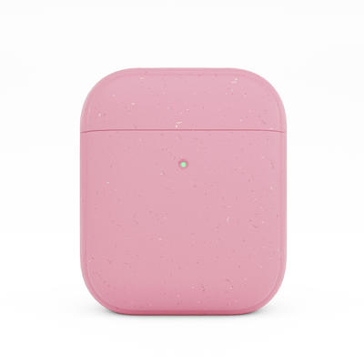 Woodcessories BioCase Antimicrobes Coral Pink pour Airpods 1 & 2