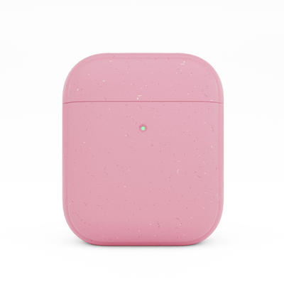 Woodcessories BioCase Antimikrobiell Coral Pink für Airpods 1 & 2