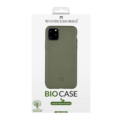 Woodcessories BioCase Grün für iPhone 11 Pro Max