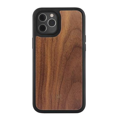 Woodcessories EcoBump noyer/noir pour iPhone 12 Pro Max