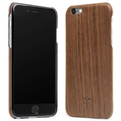 Woodcessories EcoCase Slim noyer pour iPhone X/XS