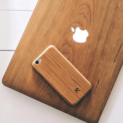 Woodcessories EcoCase Slim Kirsche für iPhone X/XS