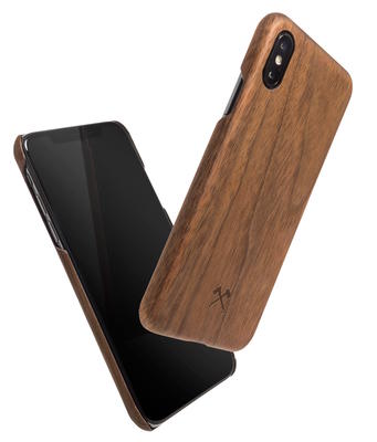 Woodcessories EcoCase Slim noyer pour iPhone XS Max