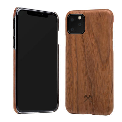 Woodcessories EcoCase Slim Walnuss für iPhone 11 Pro