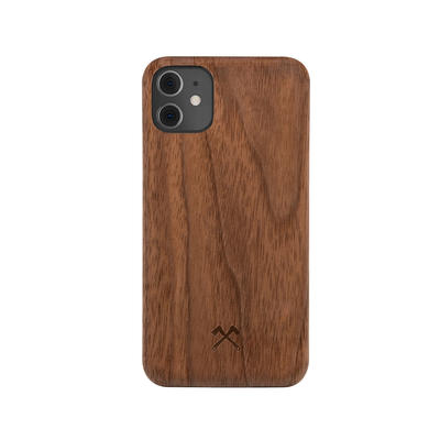 Woodcessories EcoCase Slim noyer pour iPhone 12 mini