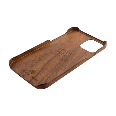 Woodcessories EcoCase Slim noyer pour iPhone 12 mini