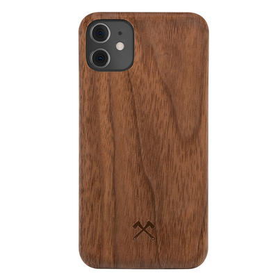 Woodcessories EcoCase Slim noyer pour iPhone 12 Max/12 Pro