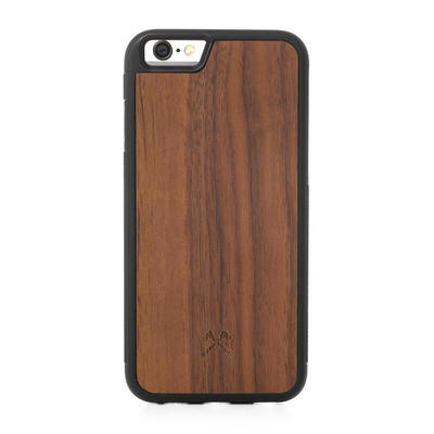 Woodcessories EcoBump noyer/noir pour iPhone 6(s)