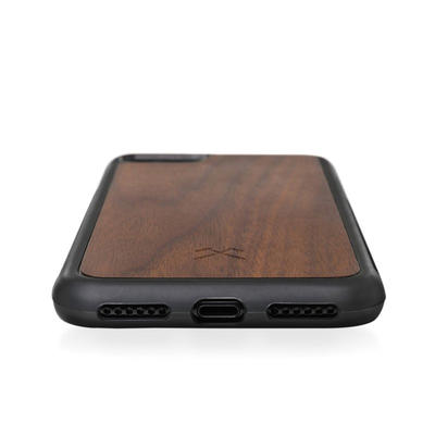 Woodcessories EcoBump noyer/noir pour iPhone 7/8 Plus