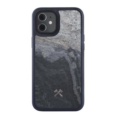 Woodcessories Stone Edition EcoBump Camo Grey pour iPhone 12 mini