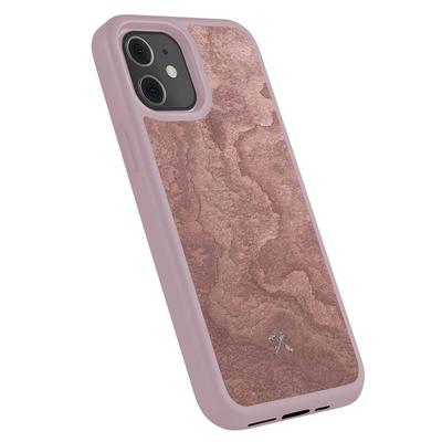 Woodcessories Stone Edition EcoBump Canyon Red für iPhone 12 mini
