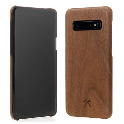 Woodcessories EcoCase Slim Walnuss für Samsung Galaxy S10+