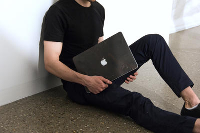 Woodcessories Stone Edition EcoSkin Volcano Black Macbook 13" Pro&Pro Touchbar (2016)&Air 13" (2018)