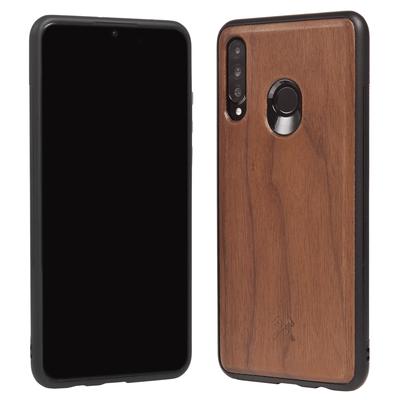 Woodcessories EcoBump Walnuss/Schwarz für Huawei P30 Lite