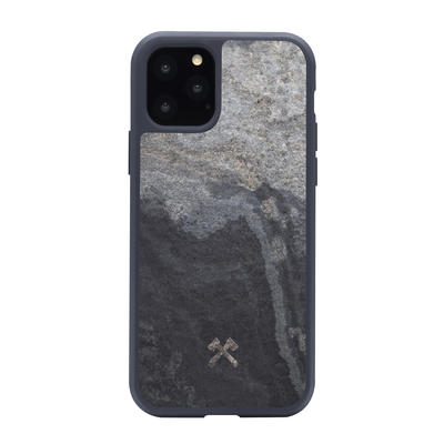 Woodcessories Stone Edition EcoBump Camo Gray für iPhone 11 Pro