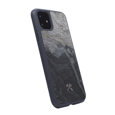 Woodcessories Stone Edition EcoBump Camo Gray für iPhone 11