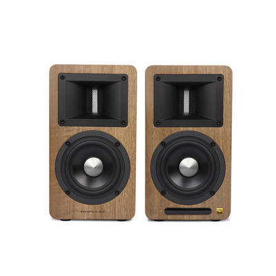 Edifier Airpulse A80 Walnuss Aktive 2.0 Lautsprecher