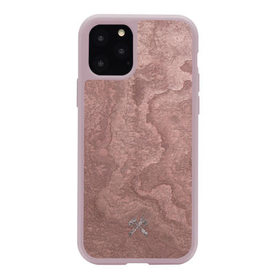 Woodcessories Stone Edition EcoBump Canyon Red für iPhone 11 Pro Max
