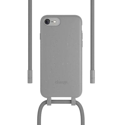 Woodcessories Change Case Bio Antimicrobes Cool Grey pour iPhone SE 3 (2022)/SE 2nd gen/8/7/6(s)