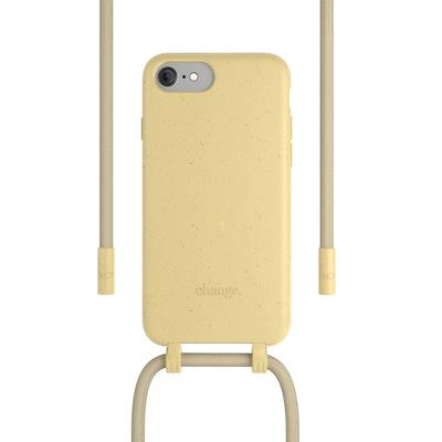 Woodcessories Change Case Bio Antimicrobes Citrus Yellow pour iPhone SE 3 (2022)/SE 2nd gen/8/7/6(s)