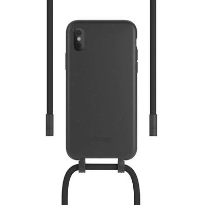 Woodcessories Change Case Bio Antimikrobiell Black für iPhone X/XS