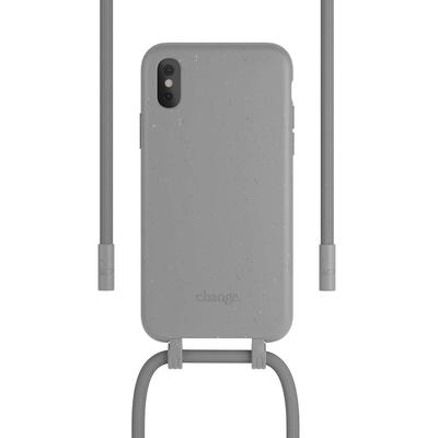 Woodcessories Change Case Bio Antimikrobiell Cool Grey für iPhone X/XS