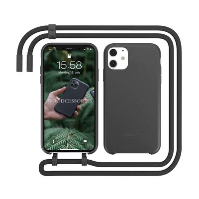 Woodcessories Change Case Bio Antimikrobiell Black für iPhone 11