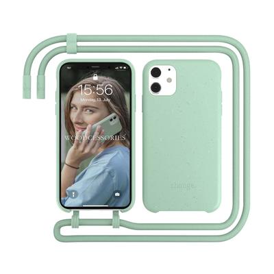 Woodcessories Change Case Bio Antimicrobes Mint Green pour iPhone 11