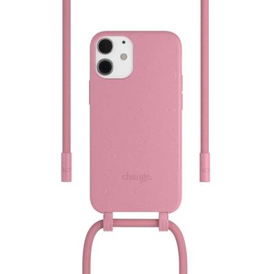 Woodcessories Change Case Bio Antimicrobes Coral Pink pour iPhone 12 mini