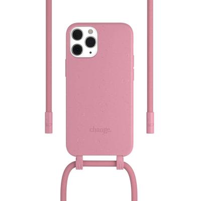 Woodcessories Change Case Bio Antimikrobiell Coral Pink für iPhone 12/12 Pro