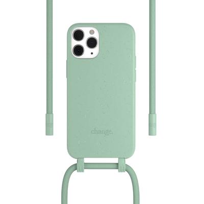 Woodcessories Change Case Bio Antimikrobiell Mint Green für iPhone 12/12 Pro