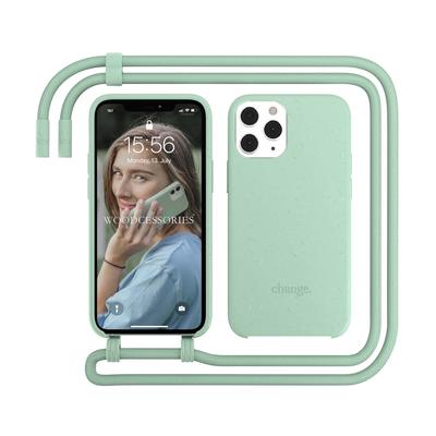 Woodcessories Change Case Bio Antimicrobes Mint Green pour iPhone 12/12 Pro