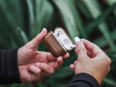 Woodcessories AirPods Case Wood für Apple AirPods Pro