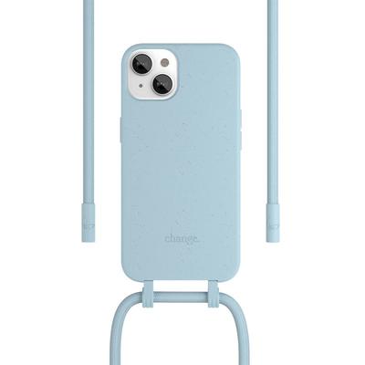 Woodcessories Change Case Bio Antimikrobiell Pastel Blue für iPhone 13 Mini