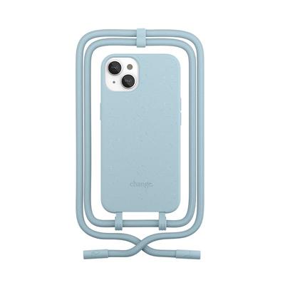 Woodcessories Change Case Bio Antimikrobiell Pastel Blue für iPhone 13