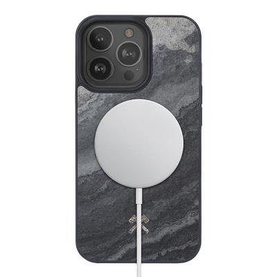 Woodcessories Bumper Case Magsafe Camo Gray für iPhone 13 Pro Max